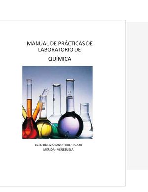 Manual Laboratorio De Química