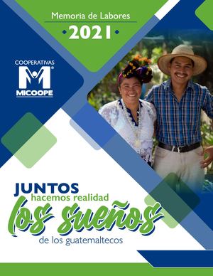 Memoria De Labores Micoope 2021