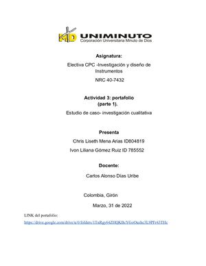 Actividad 3 Parte 1 Estudio De Caso