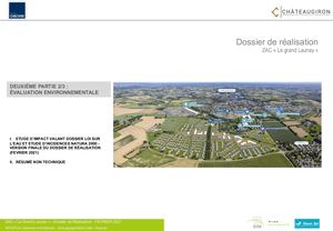 5c Dossier De Réalisation Evaluation Environnementale