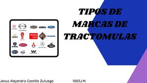 Tipos De Marcas De Tractomulas