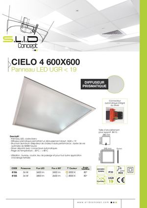 FICHE PRODUIT 8105 8106 SLID CONCEPT