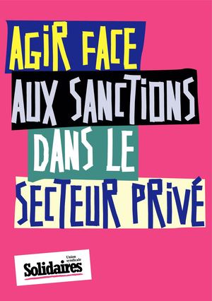 Agir contre les sanctions dans le secteur privé