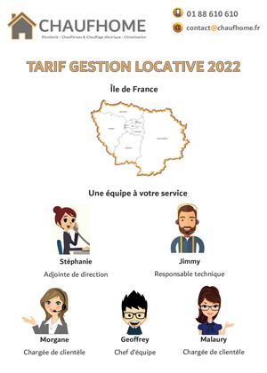 Tarif Chaufhome 2022