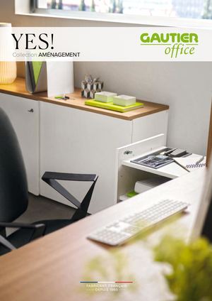 Plaquette YES! Gautier Office