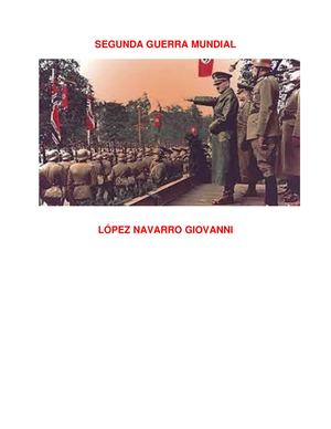 López Navarro Giovanni Proyecto Final Segunda Guerra Mundial