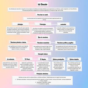 Mapas Conceptuales De La Motivacion, El Sueño Y La Emocion
