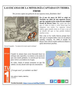 Una sirena en el Mediterráneo