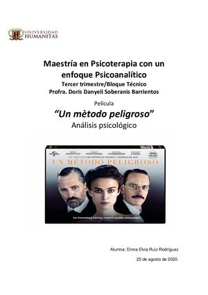 Anàlisis Un Mètodo Peligroso