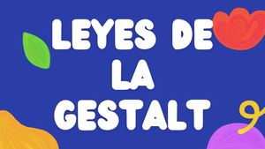 leyes de la gestalt