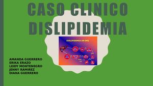 Caso Clinico Dislipidemia