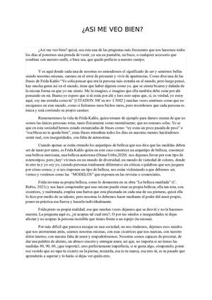 Articulo De Opinion (Frida Kahlo)