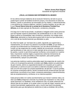 Artículo De Opinión Nelson Jovany Ruiz Salgado