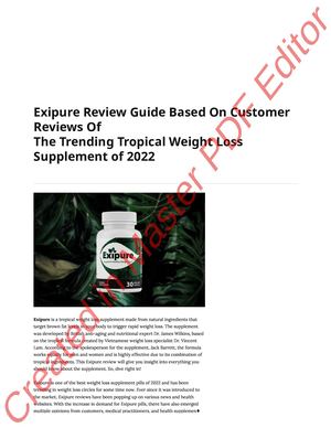 Exipure Review Guide Based On Customer Reviews 2