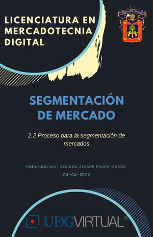 Proceso Para La Segmentación De Mercados