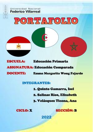 Grupo N°6 (Egipto, Argelia y Marruecos)