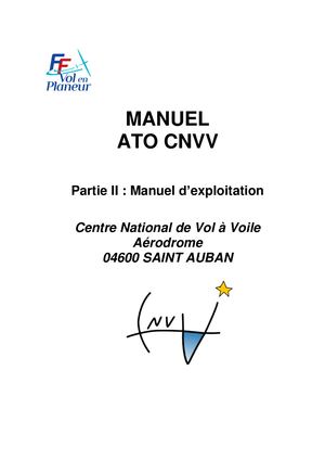 Cnvv Ato Partie Ii Manuel D'exploitation Ed04 Fevrier 2021