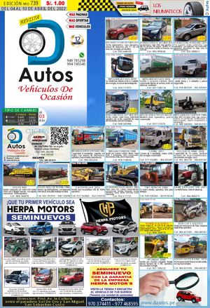 Revista Dautos Del 04 Al 10 De Abril Del 2022