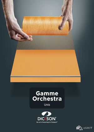 Brochure de la Toile DICKSON Orchestra | CliKIT