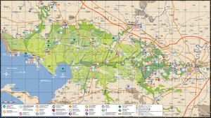 Carte Touristique du Parc naturel régional du Marais poitevin 2022