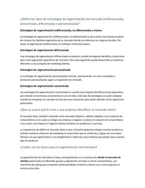 Revista Proceso para la segmentación de mercados