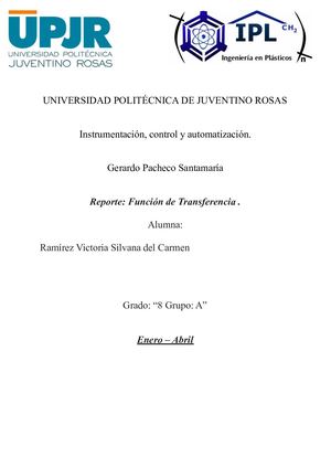 Funcion De Transferencia En Un Sistema