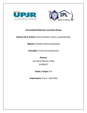 Funcion De Transferencia Ivan