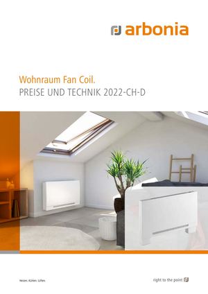 Wohnraum Fan Coil DXH