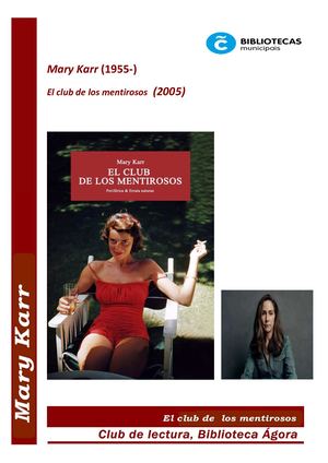 El Club de los mentirosos, de Mary Karr