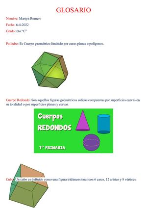 Glosario de Matemáticas
