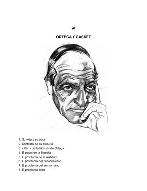 20 Ortega Y Gasset