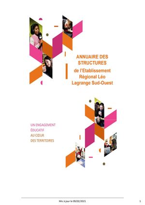 Annuaire Des Structures