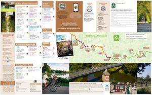Carte Cyclotourisme Bresse Bourguignonne 2022