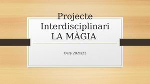 Primària La Màgia A