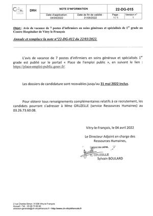 Ar Vacance De 7 Isgs