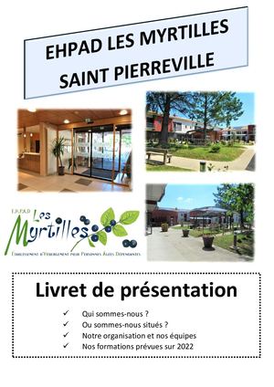 Présentation Ehpad Les Myrtilles