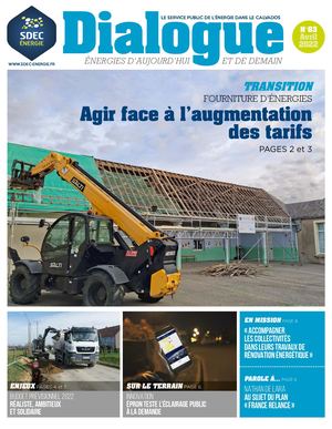 Journal d'information DIALOGUE n° 83 du SDEC ÉNERGIE (Avril 2022)