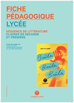 Brûler, brûler, brûler - Fiche Pédagogique