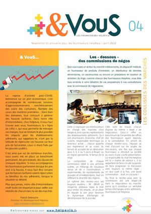 Newsletter & Vous N04