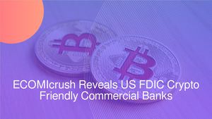 ECOMIcrush Reveals Which Cryptocurrency Banks Offer American Clients Commercial Blockchain Services
