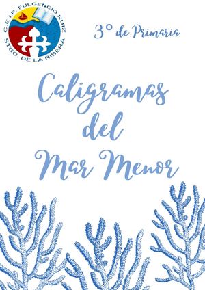 Caligramas Del Mar Menor 3º Primaria