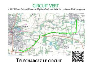 Circuits vert - Tous à vélo - 1er mai 2022