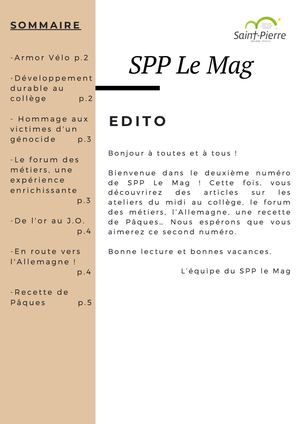 Spp Le Mag numéro 2