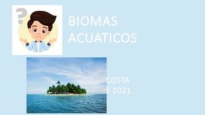 Biomas Acuaticos