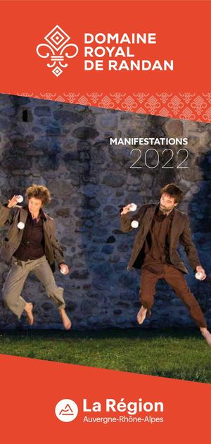 Domaine Royal Randan Programme 2022