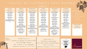 Calendrier Des Sans Rendez Vous