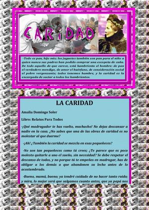 LA CARIDAD AMALIA DOMINGO SOLER