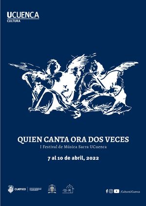 Quien canta ora dos veces