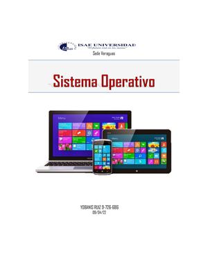 Sistema Operativo