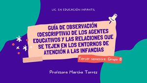 Presentación Agentes Educativos
